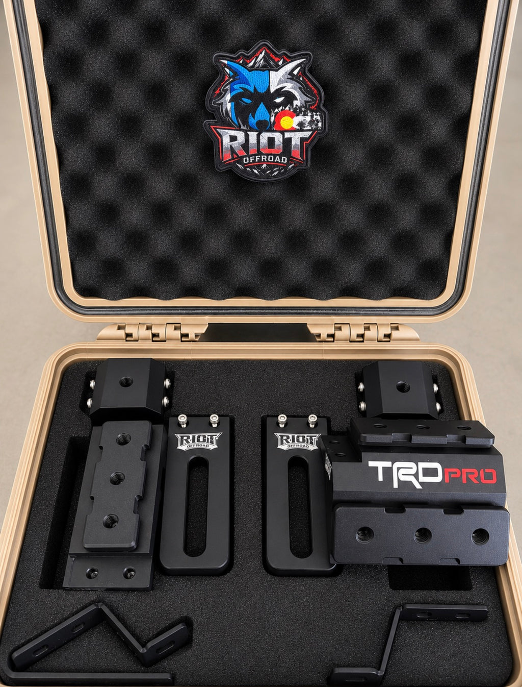 2016-2023 TACOMA TRDPRO OFFROAD COMBO KIT CUSTOM WHITE AND RED LETTERS